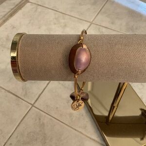 Shellie Gold Twine Cowrie Shells Bracelet